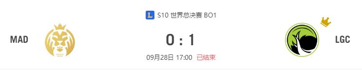 “S10世界总决赛MAD vs LGC比赛介绍