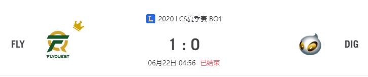 “2020LCS夏季FLY vs DIG比赛介绍