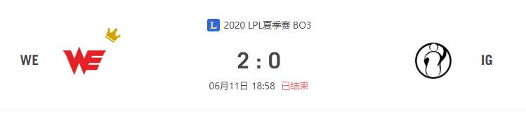 “2020LPL夏季赛WE vs IG比赛介绍