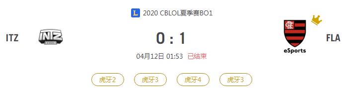 “2020CBLOL夏季赛ITZ VS FLA比赛介绍