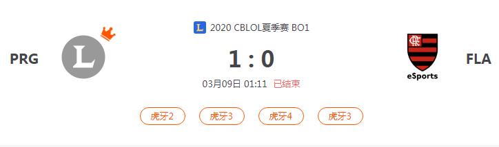 “2020CBLOL夏季赛PRG VS FLA比赛介绍